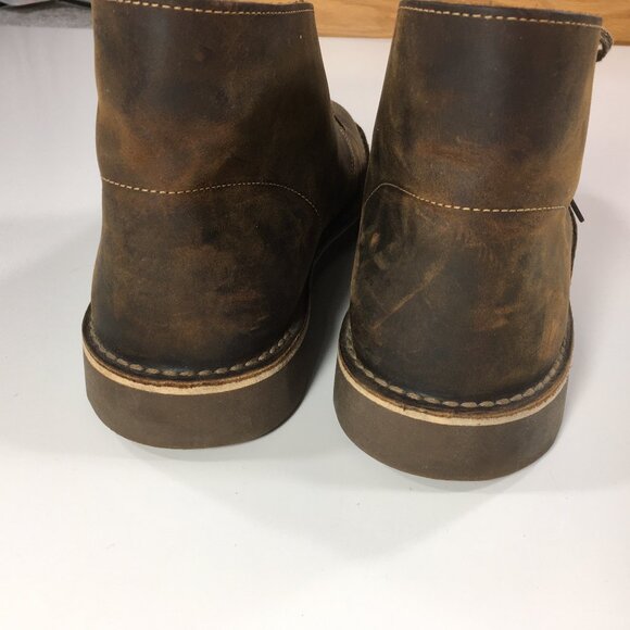 Clarks Desert Boots Mens Size 11M Brown Leather 15522 - Picture 5 of 9